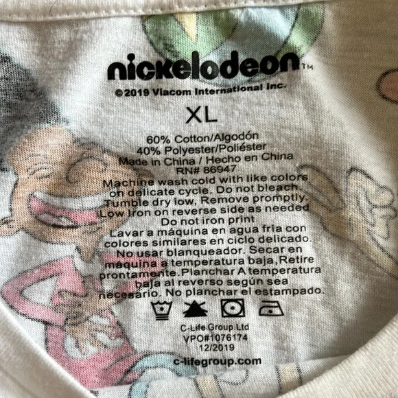 NICKELODEON T-SHIRT.    #615 - Picture 3 of 4